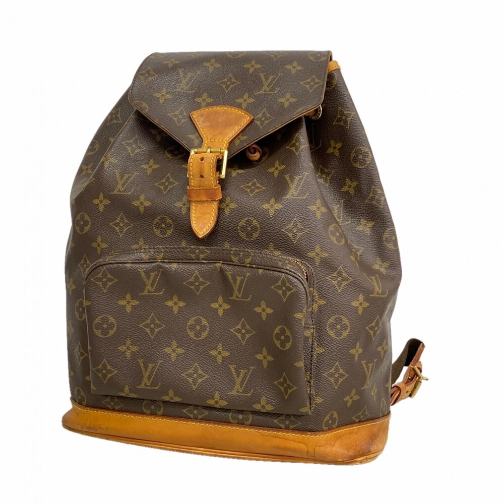 LOUIS VUITTON Authentic Brown Monogram Backpack